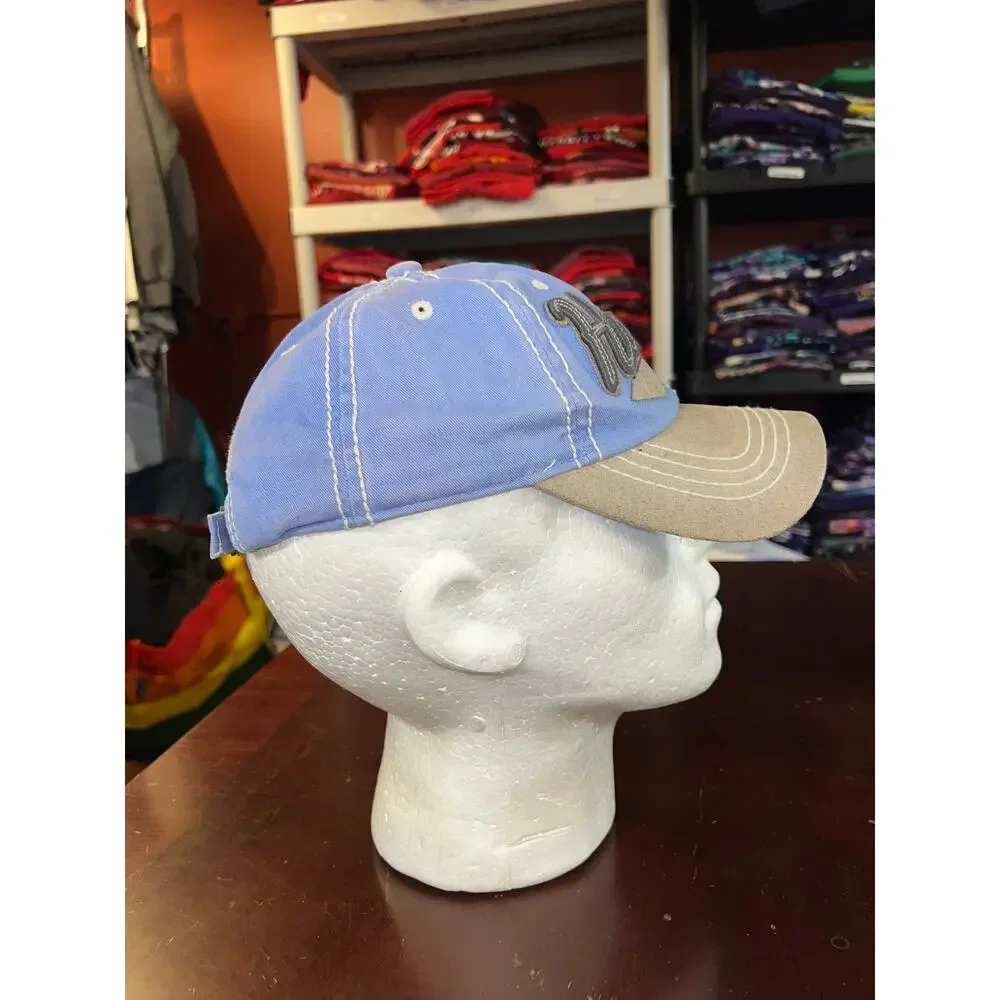 Vintage Houston Texas Hat TX Star Blue Cap Headwear OS